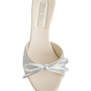 Leather Crystals Mules Miu Miu