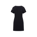 Cotton Logo Mini Dress Moncler