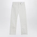 Alexander McQueen White denim trousers