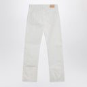 Alexander McQueen White denim trousers