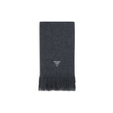 Cashmere Logo Scarf Prada