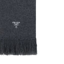 Cashmere Logo Scarf Prada