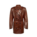 Leather Coat Prada