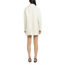 Double-Breasted Wool Coat Prada
