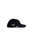 Cotton Ribbed Hat Prada