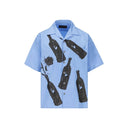 Printed Cotton Shirt Prada
