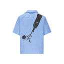 Printed Cotton Shirt Prada