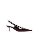 'Carine' Leather Slingback Pumps Saint Laurent