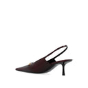 'Carine' Leather Slingback Pumps Saint Laurent