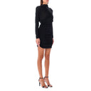 Cowl Back Mini Dress Saint Laurent