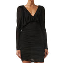 Mini Draped Dress Saint Laurent