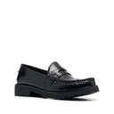 Oxford Leather Loafers Saint Laurent