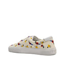 Printed Canvas Sneakers Saint Laurent