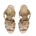 Tribute Leather Sandals Saint Laurent