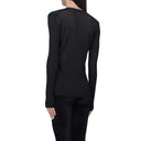 Sheer Fine-Ribbed Top Tom Ford