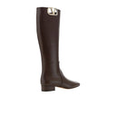 Leather Logo Boots Valentino Garavani