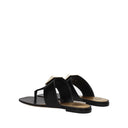 One Stud Leather Thong Sandals Valentino Garavani