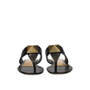 One Stud Leather Thong Sandals Valentino Garavani