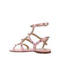 Rockstud Leather Sandals Valentino Garavani
