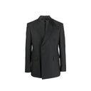 Double-Breasted Wool Jacket Prada