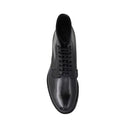 Leather Lace-Up Boots Prada