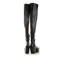 Leather Platform Boots Prada