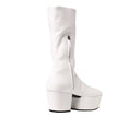 Platform Pull On Boots Prada