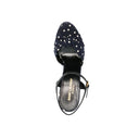 Bianca Polka-Dot Sandals Saint Laurent