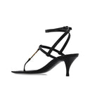 Cassandra Heeled Sandals Saint Laurent