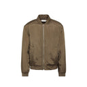 Twill Teddy Bomber Jacket Saint Laurent