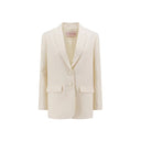 Wool And Silk Toile Iconographe Jacket Valentino