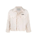 Logo Windbreaker Bomber Jacket Off-White