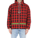 Checked  Windbreaker Jacket Palm Angels