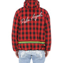 Checked  Windbreaker Jacket Palm Angels