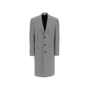 Pied-De-Poule Wool Coat Alexander McQueen
