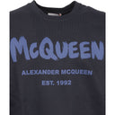 Cotton Logo Sweatshirt Alexander McQueen