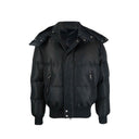 Wool Blend Padded Bomber Alexander McQueen