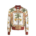 Printed Silk Jacket Amiri