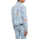 Playboy Magazine Trucker Denim Jacket Amiri