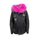 Canvas Embellished Parka Jacket AS65
