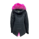 Canvas Embellished Parka Jacket AS65
