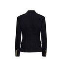 Double-Breasted Denim Blazer Balmain