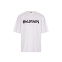 Oversize Cotton T-Shirt Balmain