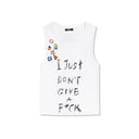 Printed Cotton Cropped T-Shirt Balmain