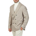 Double-Breasted Wool Jacket Brunello Cucinelli