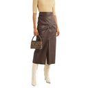 Leather Skirt Brunello Cucinelli