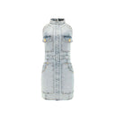 Denim Mini Dress Balmain