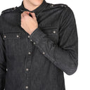 Cotton Denim Shirt Balmain