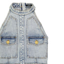 Denim Mini Dress Balmain