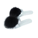 Leather And Fur Mules JOSHUA SANDERS
